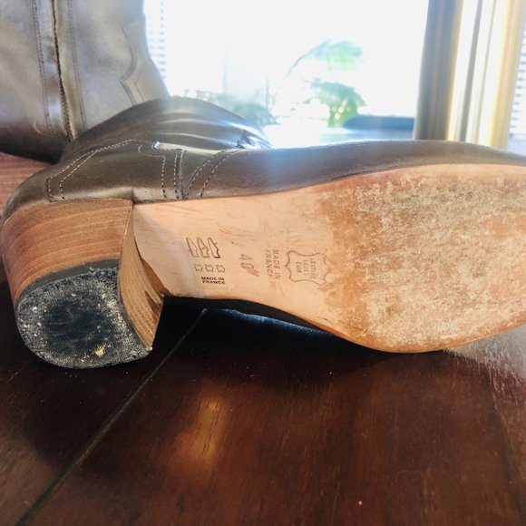 Isabel Marant Dicker Brown Ankle Boots size 40/10 - Picture 4 of 8